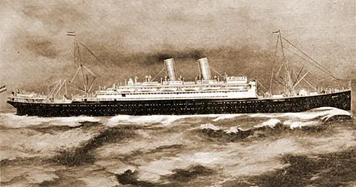 North German Lloyd's SS Berlin circa 1909.