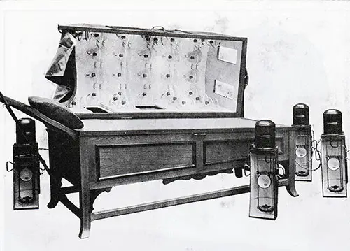 Fig. 132: One of the Electric Baths,