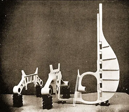 Fig. 17: Arrangement of Stern Castings.