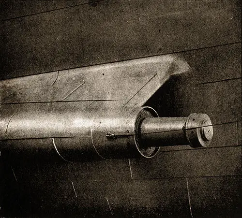 Fig 20. Shell Plating in Way of Bossing.