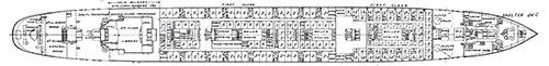 Plate 4b: Deck Plans for Shelter Deck C.