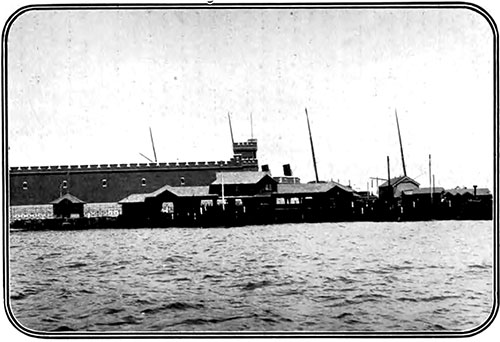 Fort MacQuarie at Sydney Harbour.