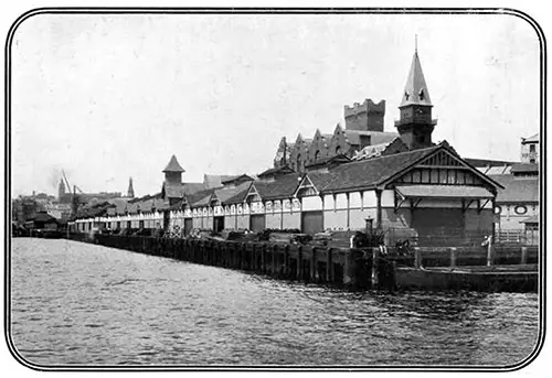 Norddeutscher Lloyd Quay at Sydney Harbour.