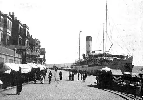The Galata Quay at Constantinople (Istanbul).