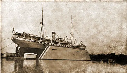 The Floating Dock at Dar-es-Salaam.