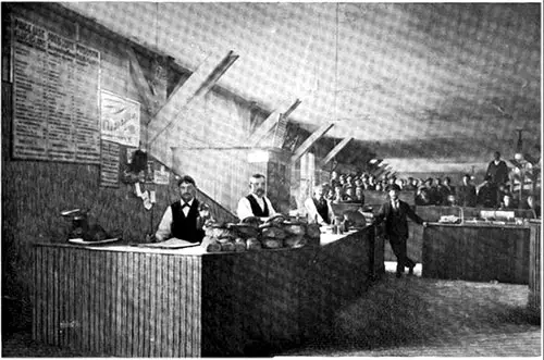 A Bread Stand at Ellis Island, 1897.