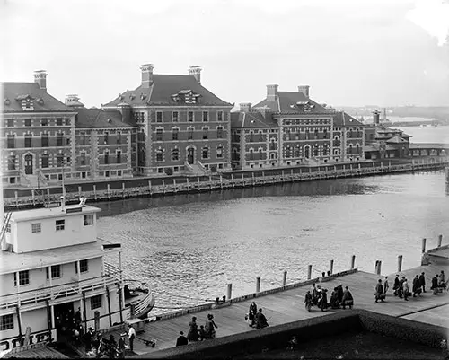 Immigrants at Ellis Island