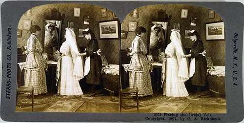 Advice for Bridal Veils - 1910