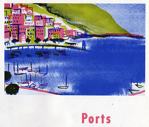 Painting Entitled "Ports"