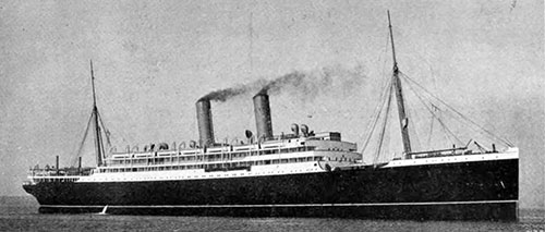 Empress of Britain, 1906 of the Canadian Pacific Line.
