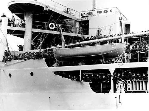 Official US Navy Photograph of the USNS Marine Phoenix (T-AP-195)