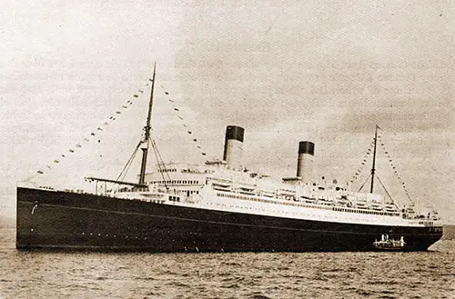 White Star Line RMS Homeric.