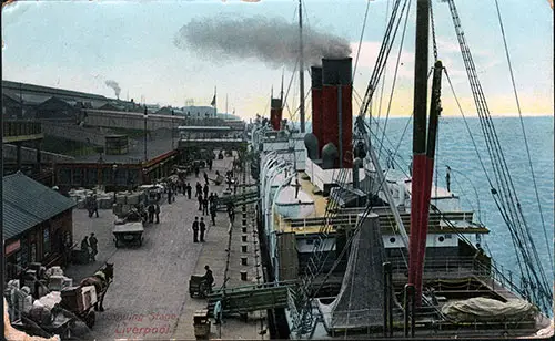 Well-Done Colorized Glossy of Liverpool Landing Stage