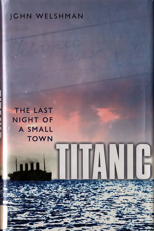 Front Cover, Titanic: The Last Night of a Small Town - 2012