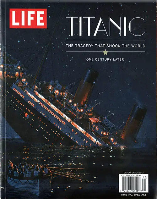 Front Cover of Titanic: The Tragedy that Shook the World - One Century Later.