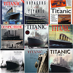 GG Archives Titanic Book Collection Collage 2019