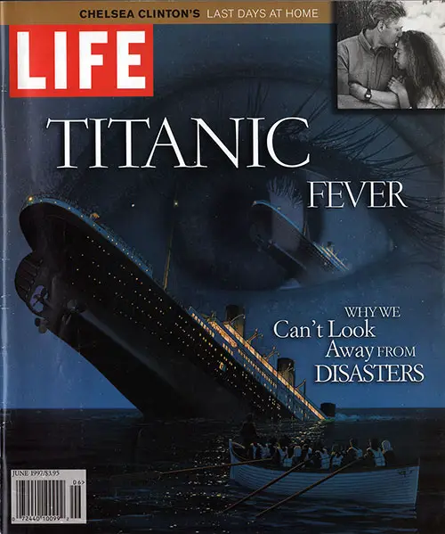 Front Cover of Life Magazine Special Issue of Titanic Feaver. The Tragedy of the Titanic by Charles Hirshberg.