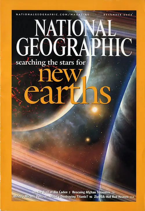 Front Cover, National Geographic Magazine for December 2004