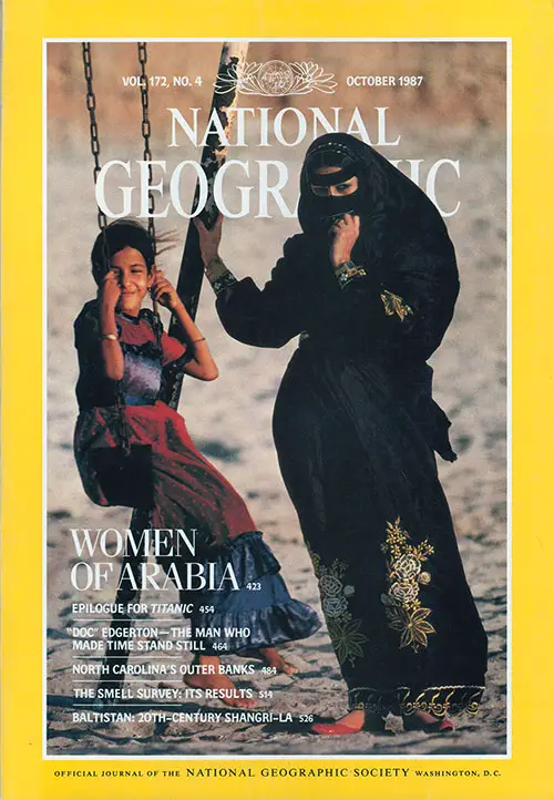 National Geographic Magazine, October 1987 - Epilogue For Titanic