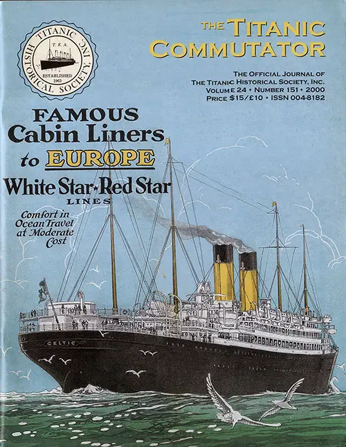 Titanic Commutator November 2000, Front Cover