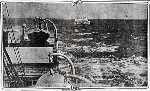 Photograph of an Iceberg, Taken from the Steamship President Lincoln on April 12, 1912