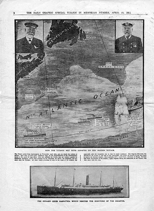 Page 2 of The Daily Graphic Photos Included How the Titanic Met With Disaster on Her Maiden Voyage