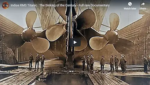 Video Hero Image: RMS Titanic - The Sinking of the Century.
