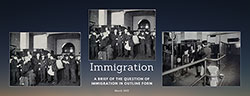 A Brief of the Question of Immigration in Outline Form - 1915