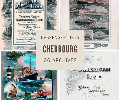 Passenger Lists for the Port of Cherbourg