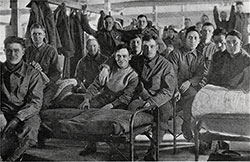 GGA Image ID # 13a5c640d2 301st Infantry Supply Company Showing Inside of Barracks.
