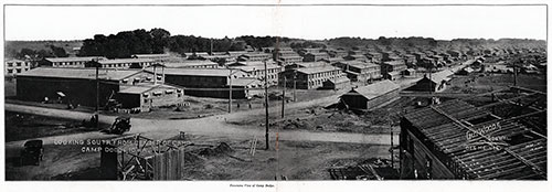 Panoramic View of Camp Dodge - 1917.