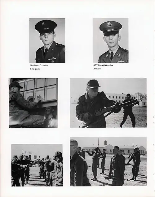 Company C 1968 Fort Campbell Basic Training Leadership, Page 4.