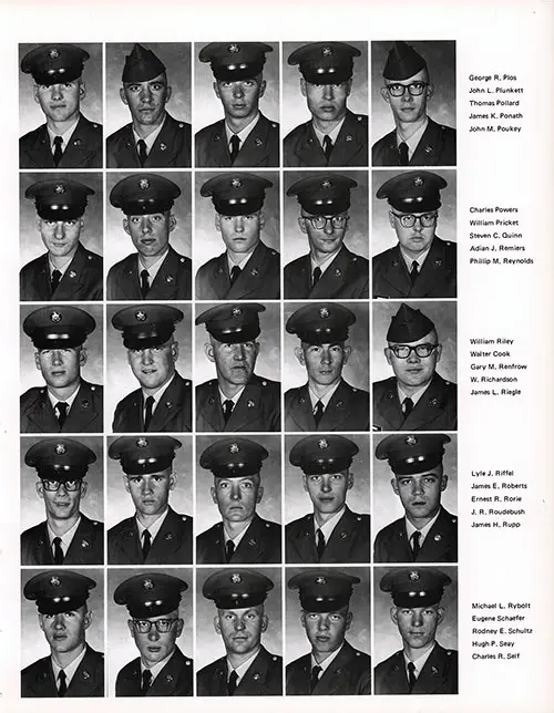 Company C 1968 Fort Campbell Basic Training Recruit Photos, Page 11. 