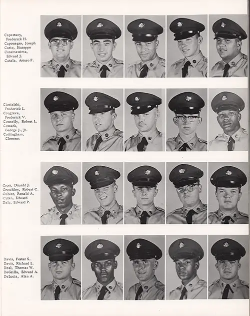 Company L 1960 Fort Dix Basic Training Recruit Photos, Page 5.