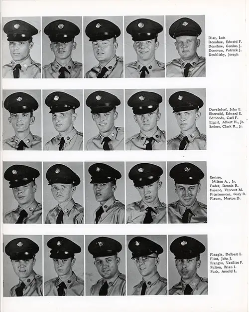 Company L 1960 Fort Dix Basic Training Recruit Photos, Page 6.