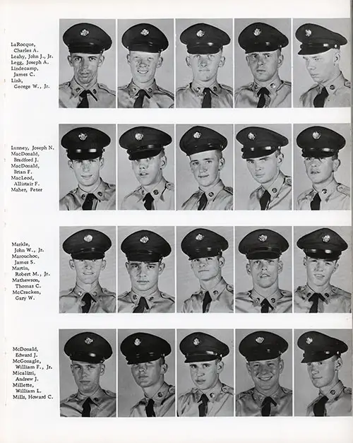 Company L 1960 Fort Dix Basic Training Recruit Photos, Page 9.
