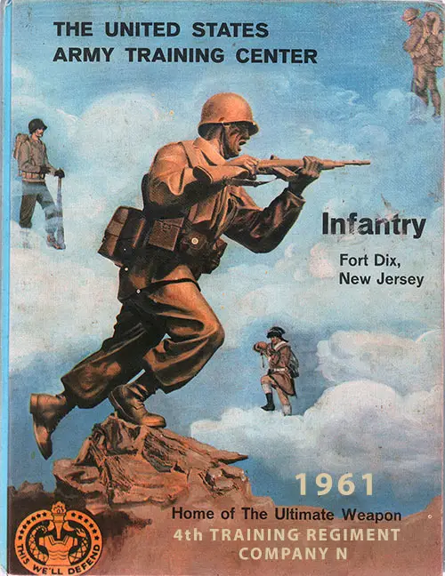 Front Cover, Fort Dix Basic Training Yearbook 1961 Company N, 4th Training Regiment.