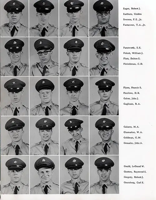 Company N 1961 Fort Dix Basic Training Recruit Photos, Page 6.