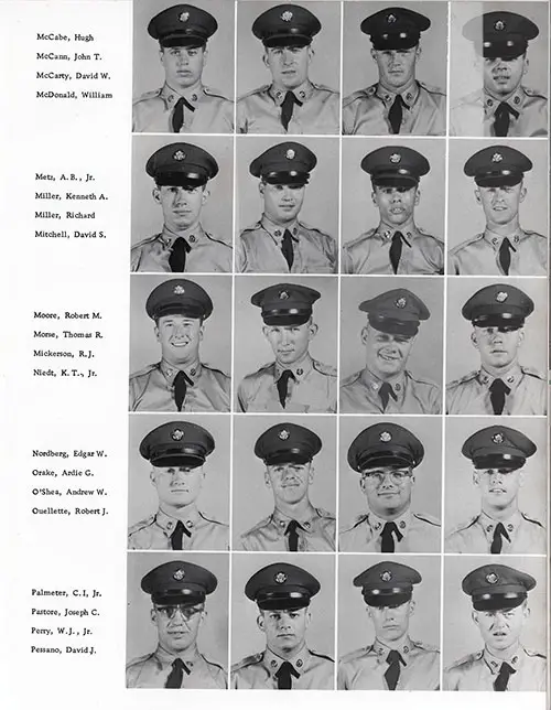 Company N 1961 Fort Dix Basic Training Recruit Photos, Page 9.