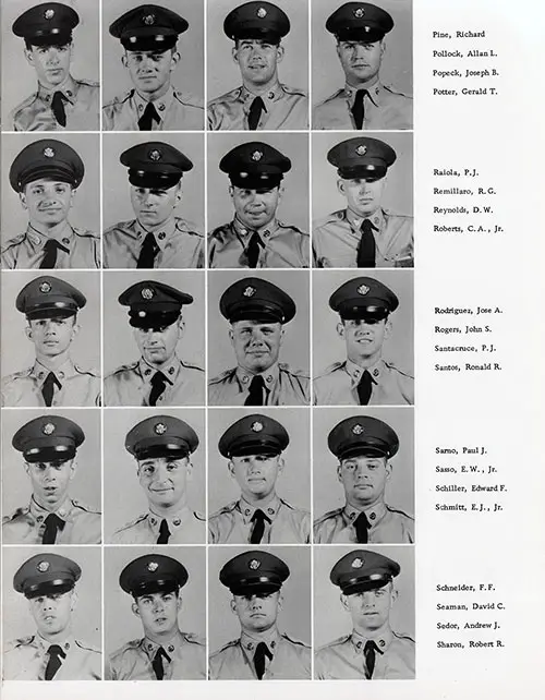 Company N 1961 Fort Dix Basic Training Recruit Photos, Page 10.