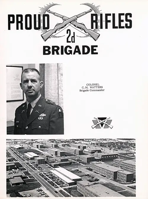 Company E 1971 Fort Dix Basic Training Leadership, Page 1.