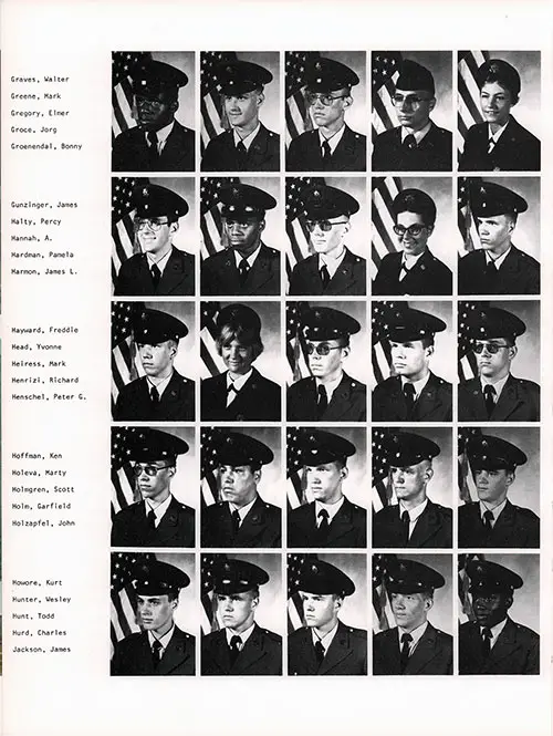 Company B 1979 Fort Dix Basic Training Recruit Photos, Page 5.
