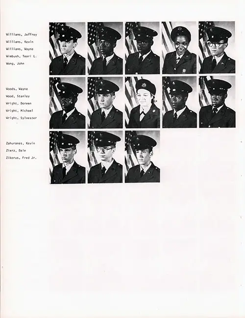 Company C 1979 Fort Dix Basic Training Recruit Photos, Page 11.