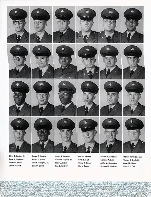 Company A 1963 Fort Jackson Basic Training Recruit Photos, Page 4.