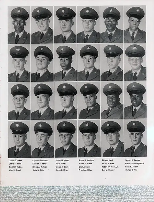 Company A 1963 Fort Jackson Basic Training Recruit Photos, Page 7.