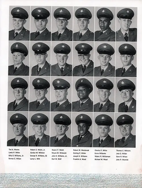 Company A 1963 Fort Jackson Basic Training Recruit Photos, Page 12.