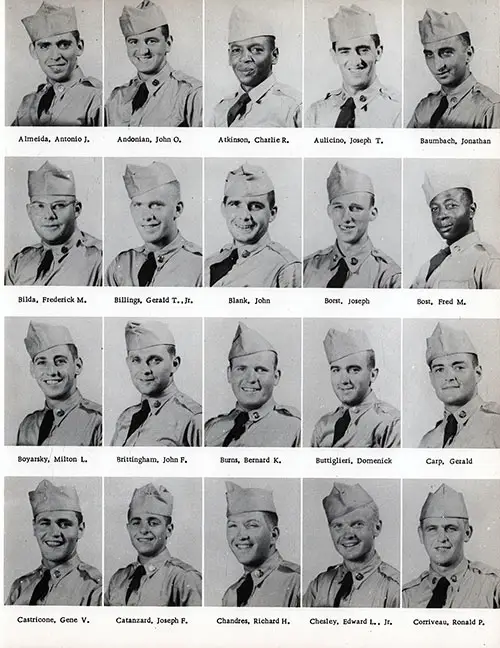 Company D 1956 Fort Knox Basic Training Recruit Photos, Page 2.