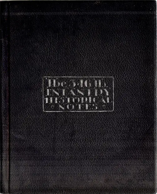 The 346th Infantry Historical Notes 1917 - 1919