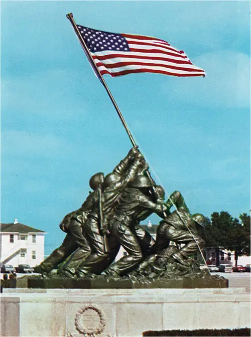 Iwo Jima Statue by Depot Parade Field at Parris Island, SC.