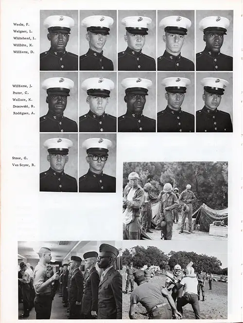 Platoon 1976-374 MCRD Parris Island Recruits, Page 4.
